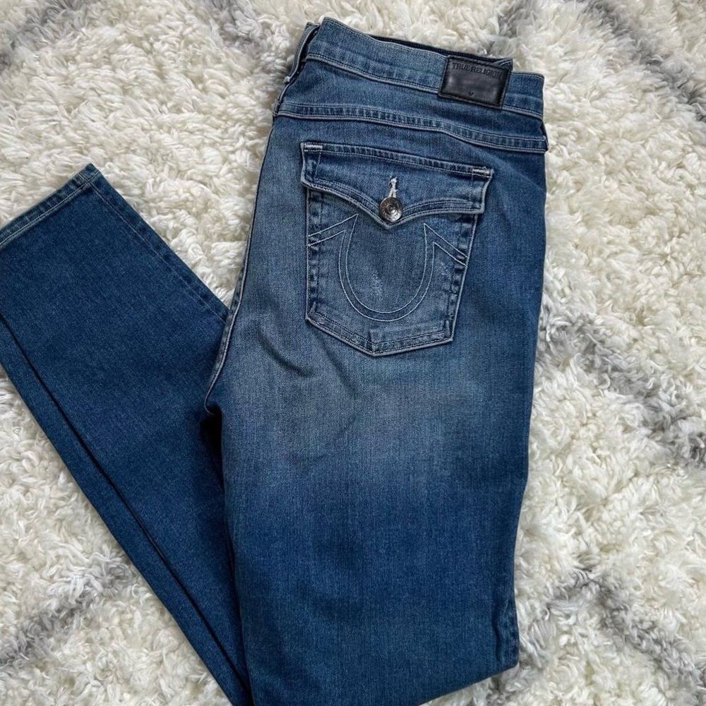 True Religion Indigo Skinny Jeans